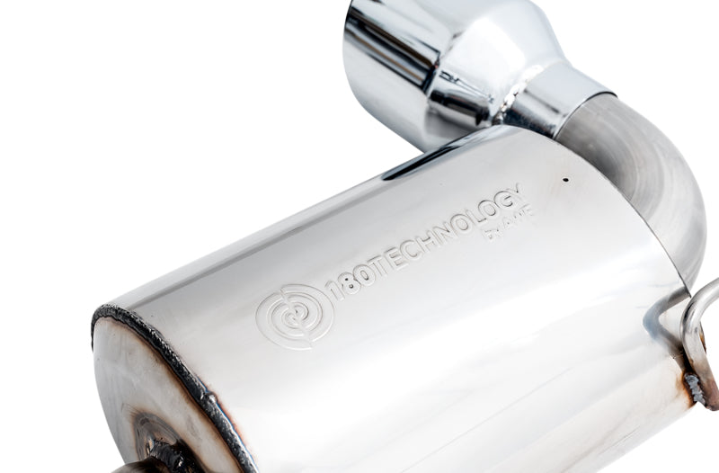 AWE Resonated Touring exhaust chrome – GR Supra detail