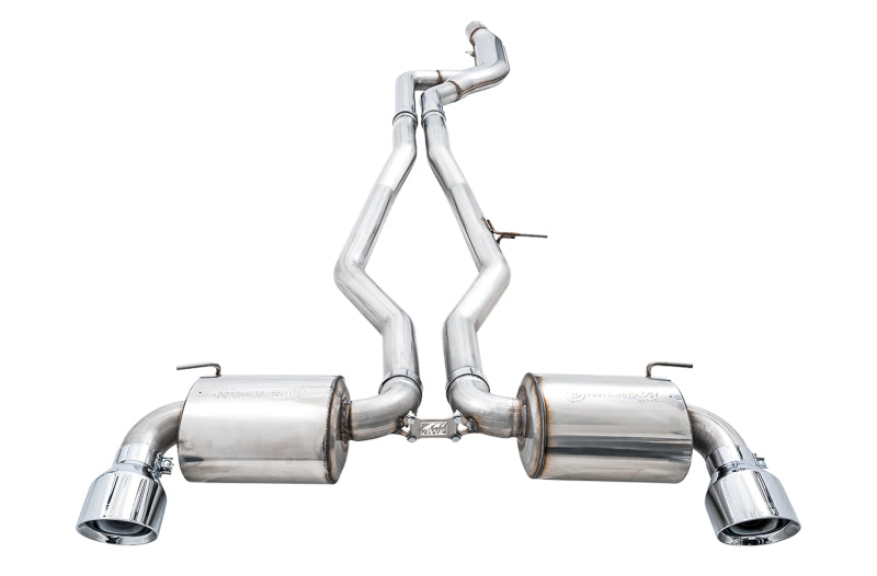 AWE Non-Resonated Touring exhaust chrome – GR Supra