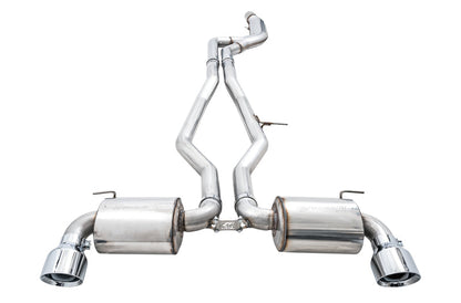 AWE Non-Resonated Touring exhaust chrome – GR Supra