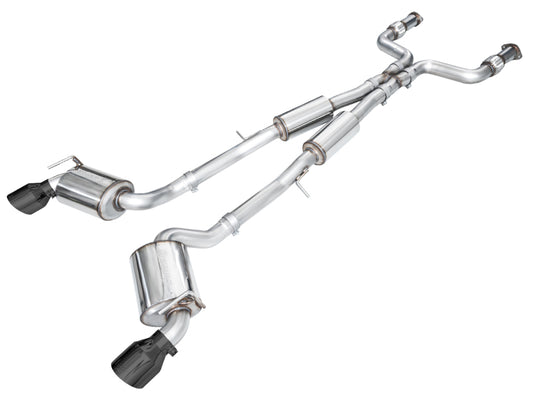 AWE 2023 Nissan Z RZ34 Touring Edition Full Exhaust System Diamond Black