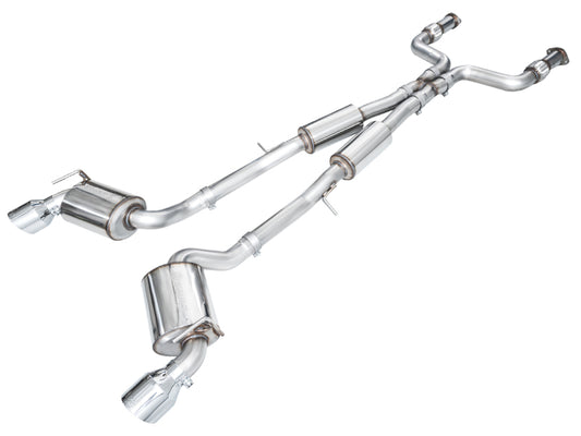 AWE 2023 Nissan Z RZ34 Touring Edition Full Exhaust System Chrome tips