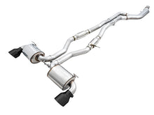 AWE Tuning Resonated Touring Exhaust System (Diamond Black) for Supra A90