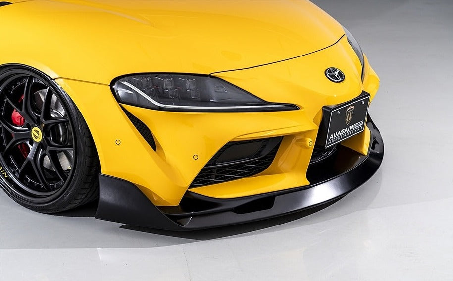 AimGain Type Carbon Fiber Front Lip for GR Supra