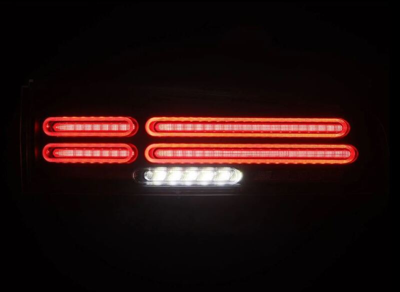 AlphaRex 23-25 Nissan Z Nova-Series Quad-Loop Style LED Tail Lights - Black
