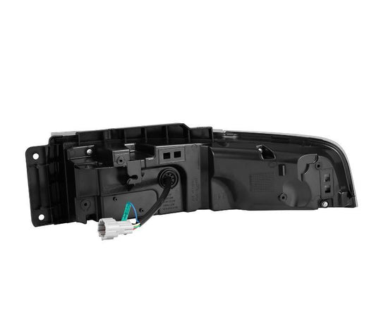 AlphaRex 23-25 Nissan Z Twin-Loop Style LED Tail Lights - Black