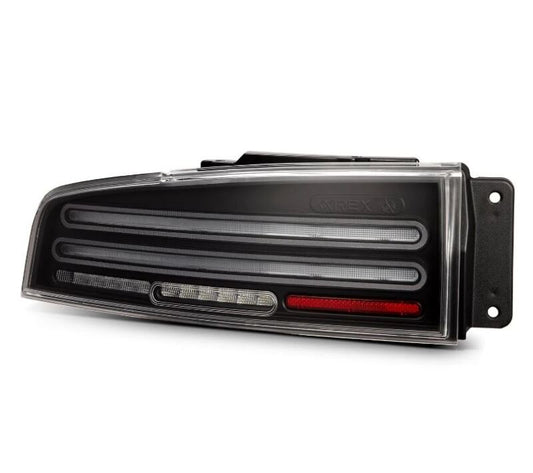 AlphaRex 23-25 Nissan Z Twin-Loop Style LED Tail Lights - Black