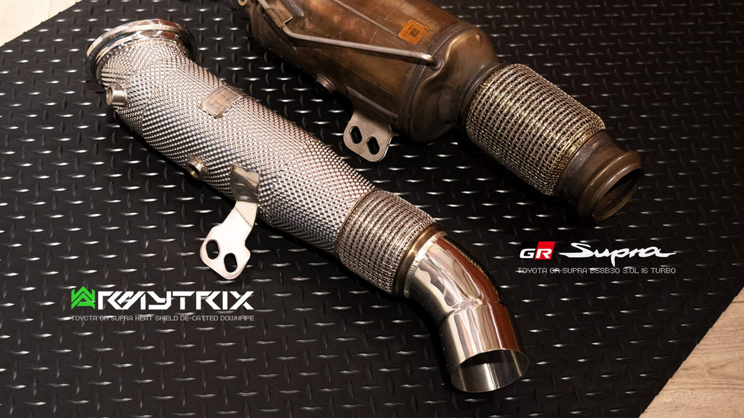 Sport Cat A90 Supra Downpipe Armytrix 200 CPSI Cat Converter