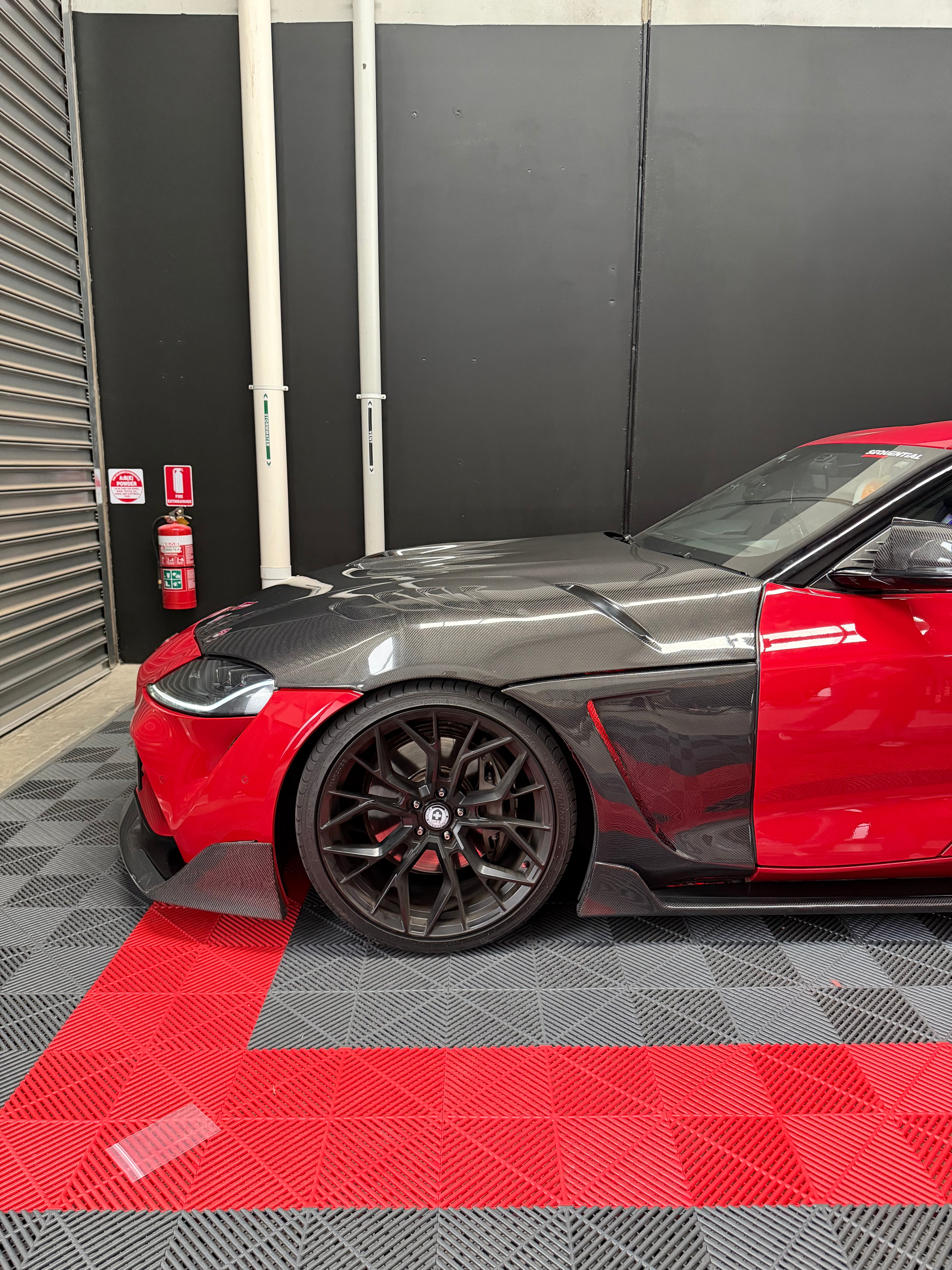 MK5 Supra Hood - Sequential Racing