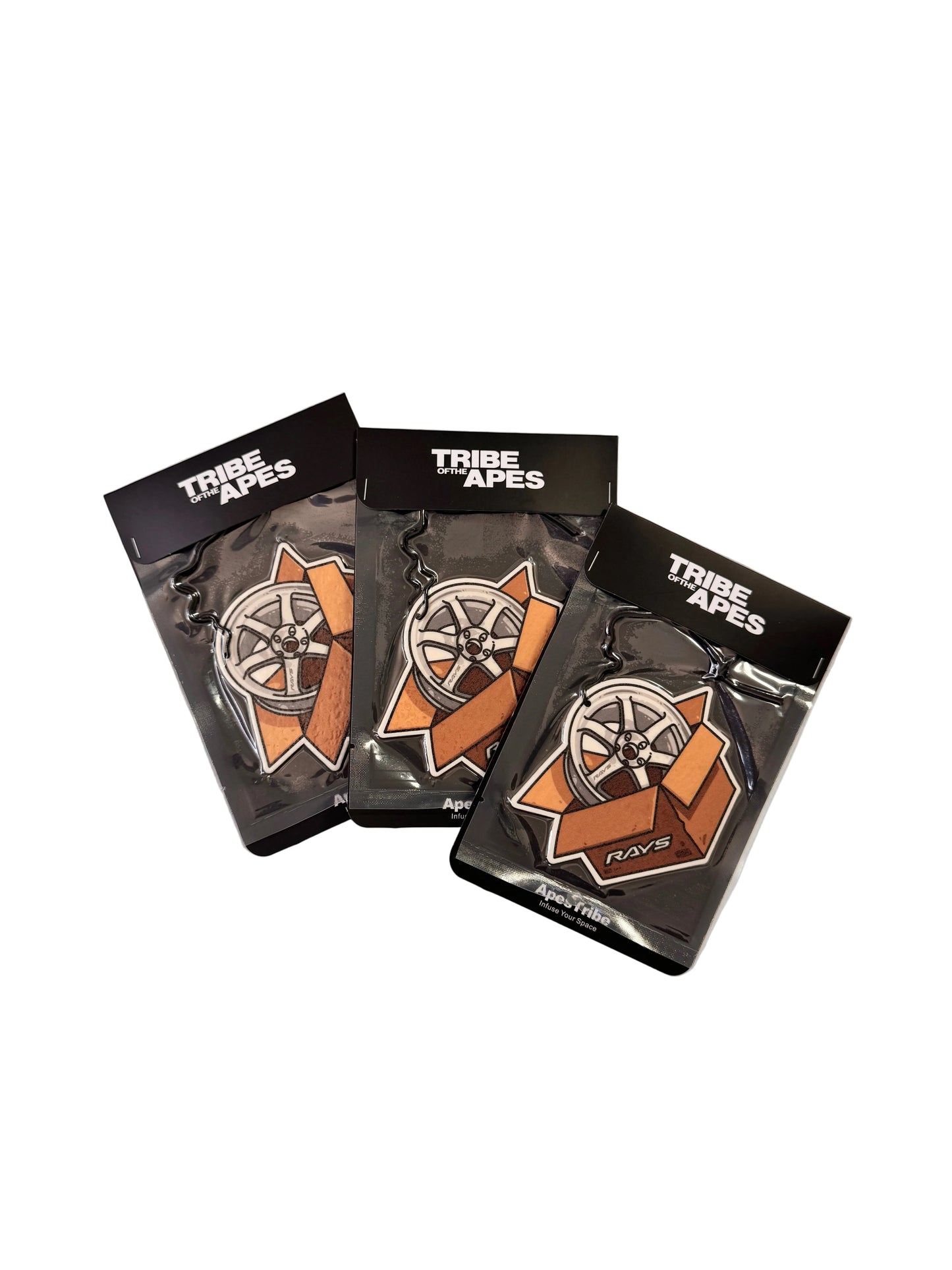 RAYS TE37 Style Air Freshener - Vanilla Scent