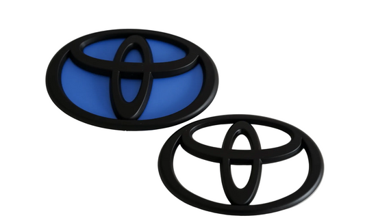 Toyota Supra Matte Black Badge Paint Match Emblem GR Supra MK5