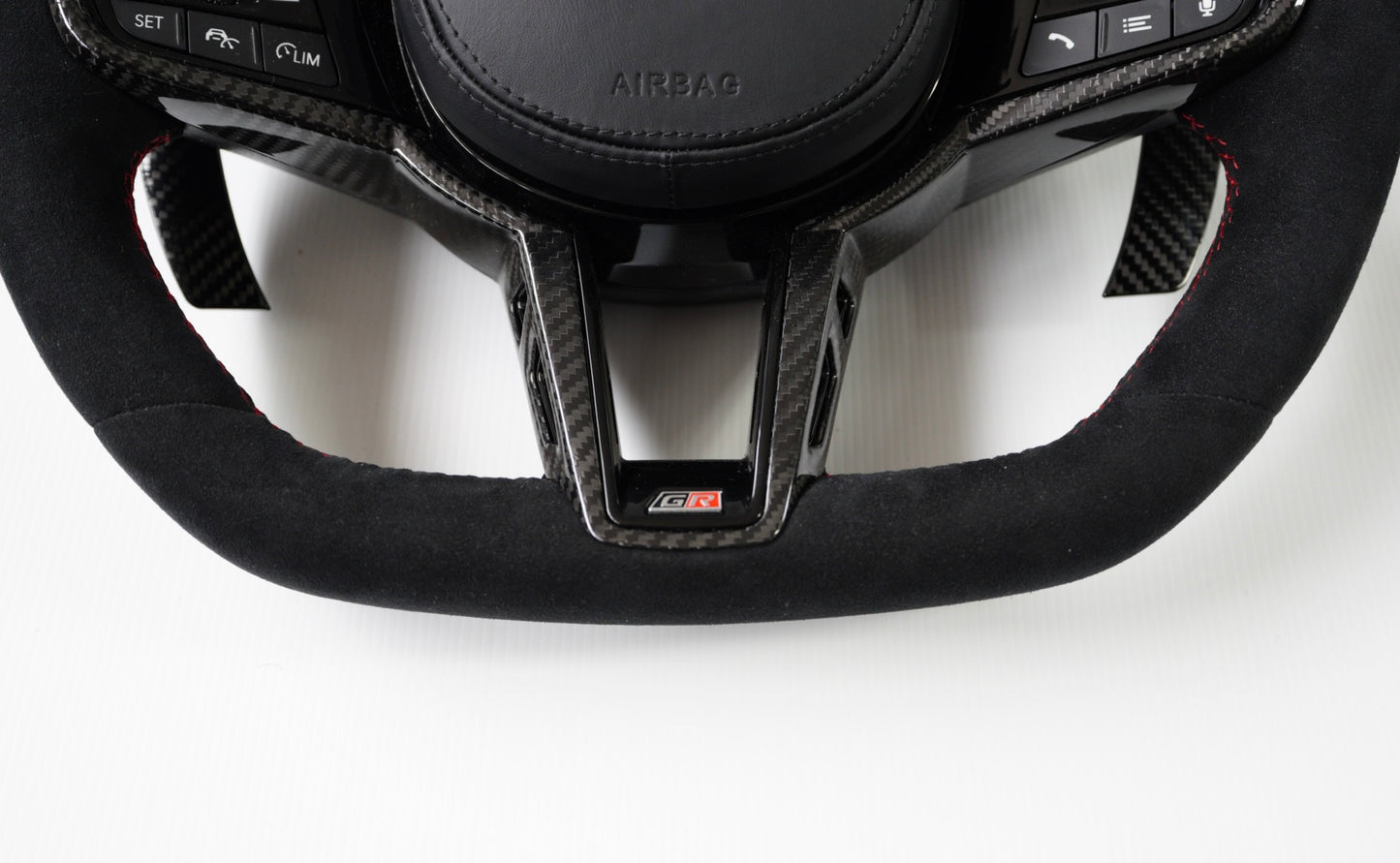 G8X LCI Steering Wheel for GR Supra A90/A91 & Magnetic Race Shifters