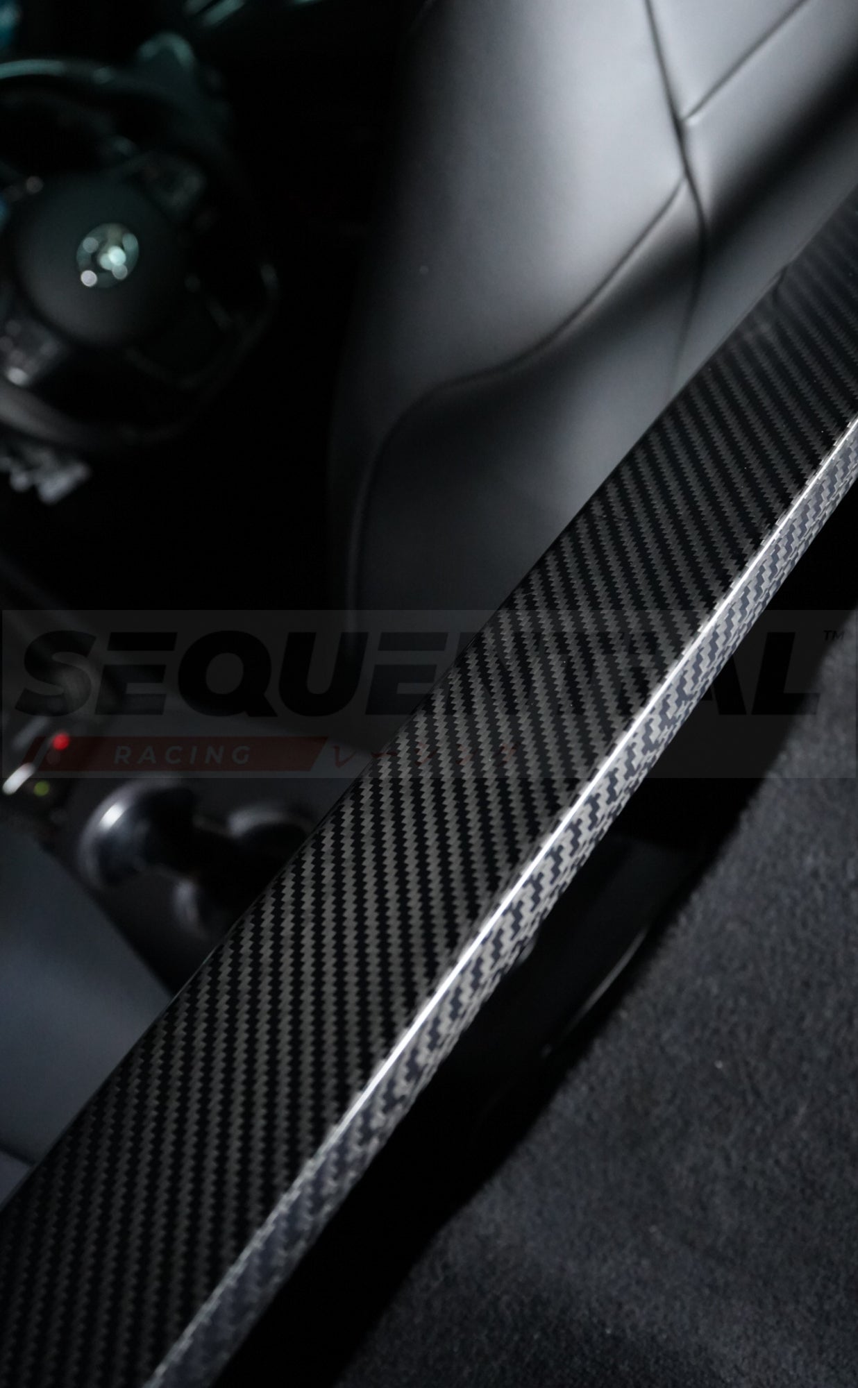 Dry Carbon Fiber Brace Bar (OEM Fitment) for GR Supra