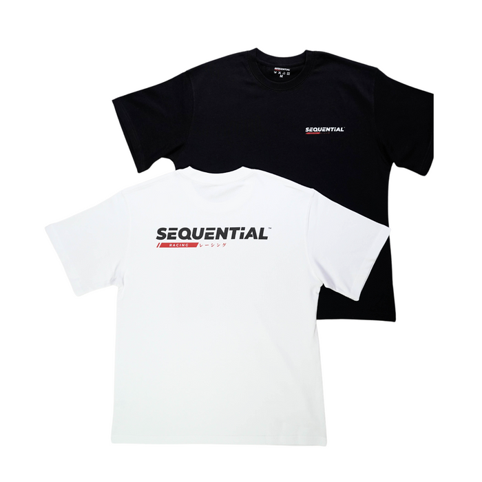 Sequential Racing 300 GSM heavyweight merch tee