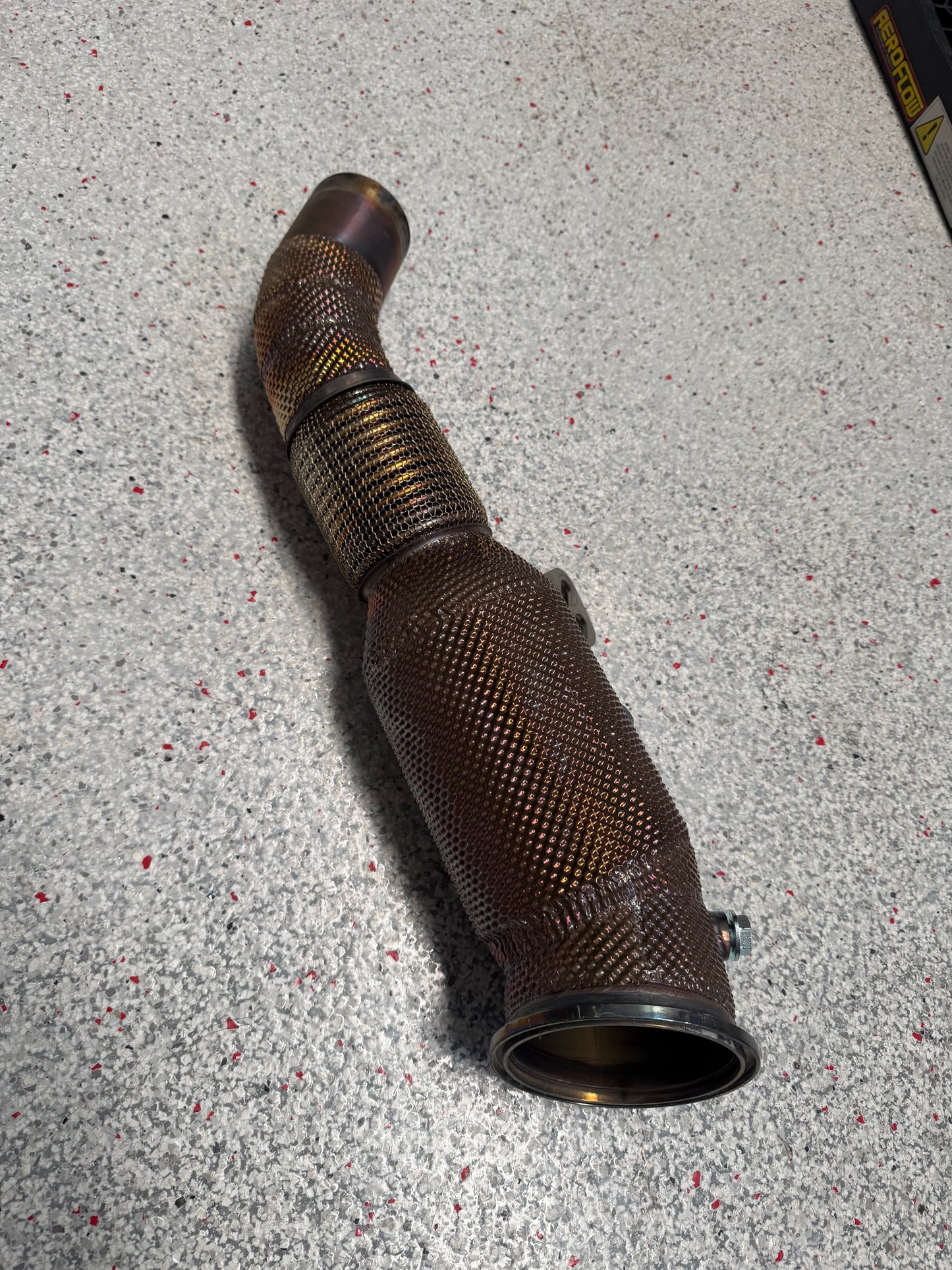 VRSF Catted 200 Cell Hi Flow Downpipe - Toyota GR Supra A90 A91 (Pre-Owned / Clearance)