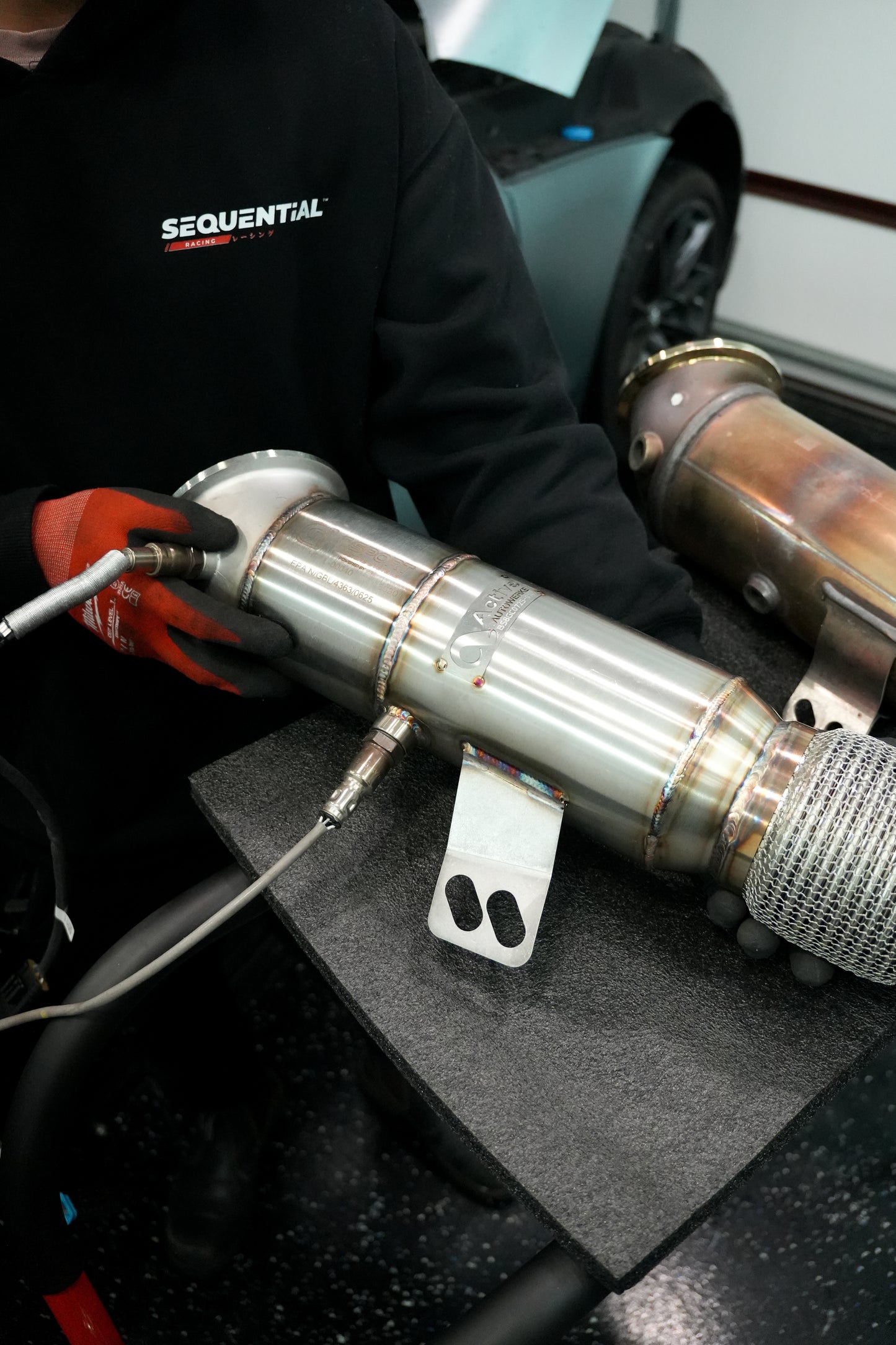 Active Autowerke Catted Downpipe Supra A90 MKV - Signature