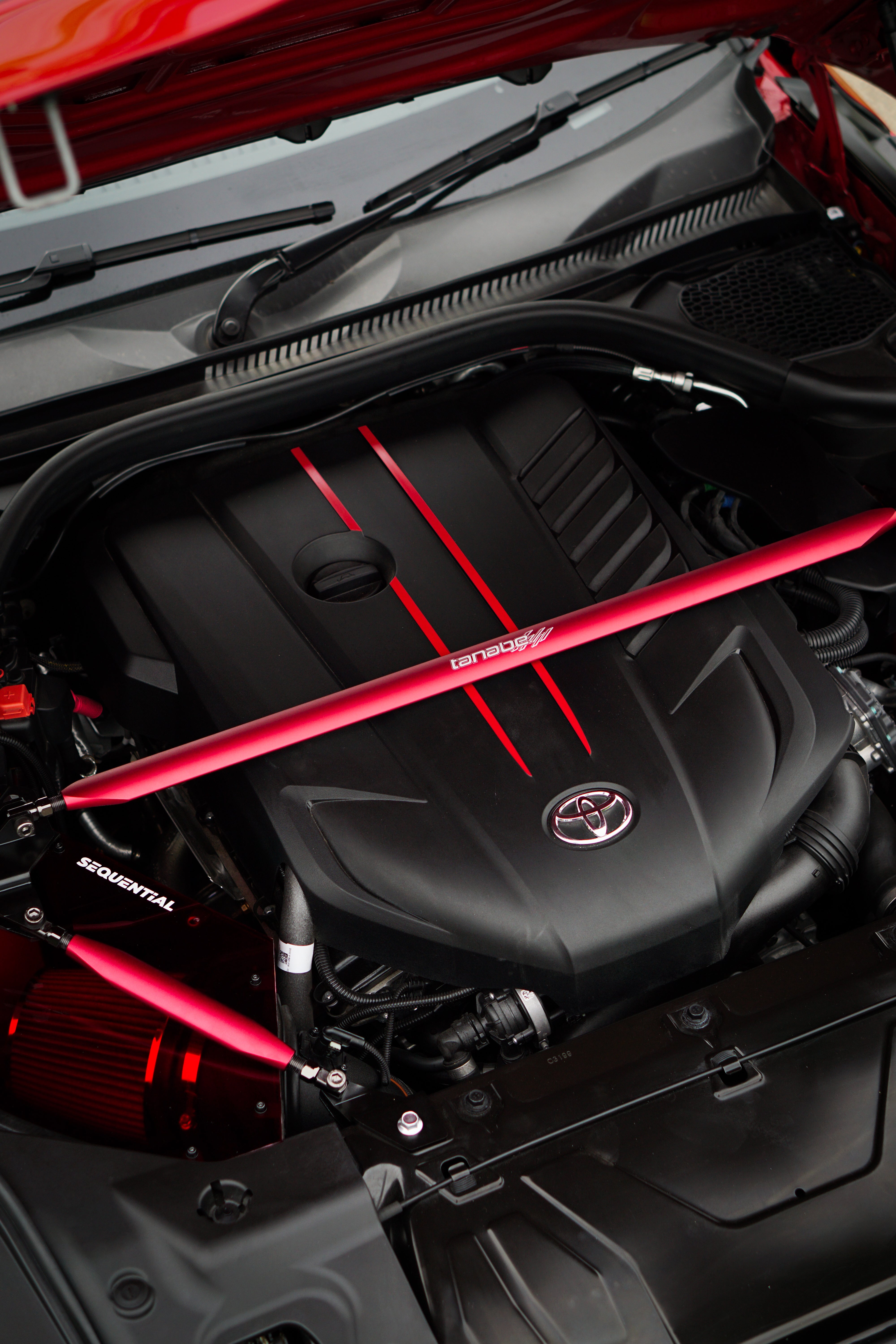 Tanabe Strut Bar 3 Piece for Toyota GR Supra