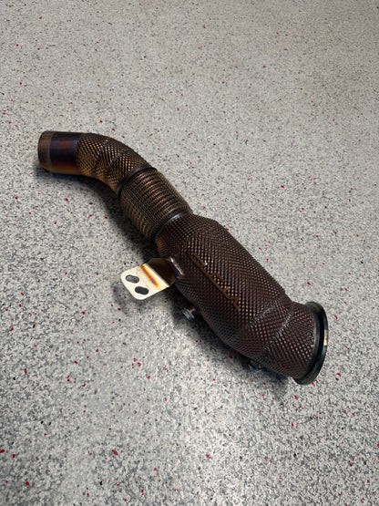 VRSF Catted 200 Cell Hi Flow Downpipe - Toyota GR Supra A90 A91 (Pre-Owned / Clearance)