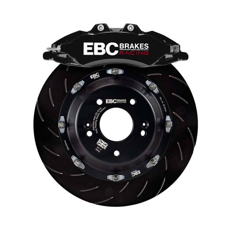 EBC Racing Apollo-6 Front Black Big Brake Kit – Toyota GR Supra A90/A91 (380mm Rotors)