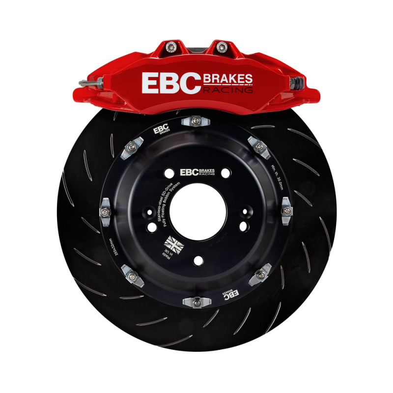 EBC Racing Apollo-6 Front Red Big Brake Kit – Toyota GR Supra A90/A91 (380mm Rotors)
