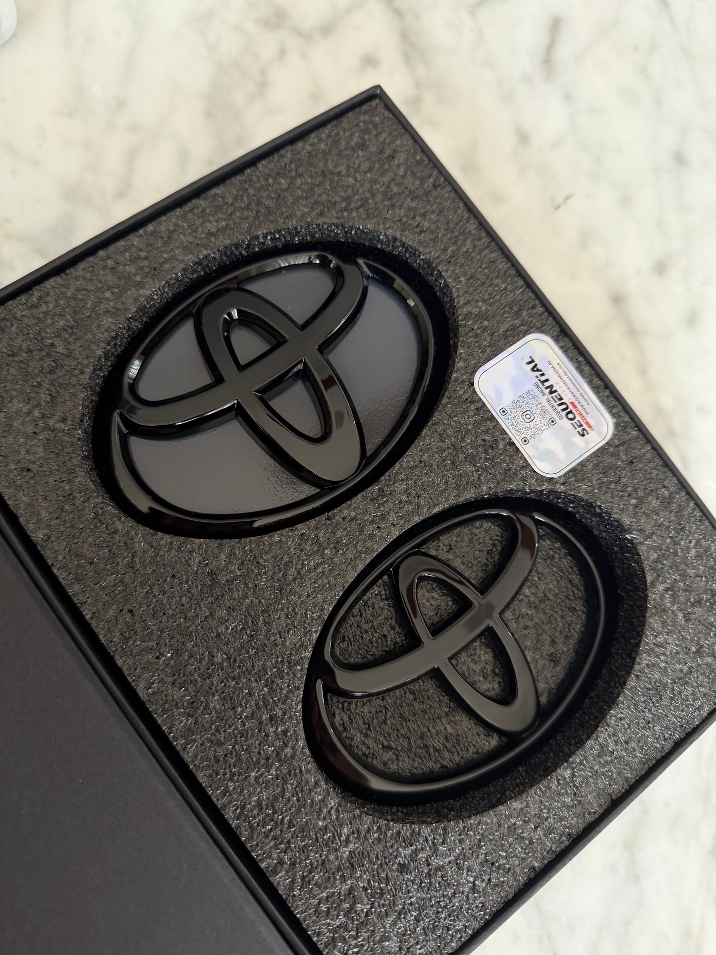 Toyota Supra Gloss Black Badge Paint Match GR Supra A90 A91