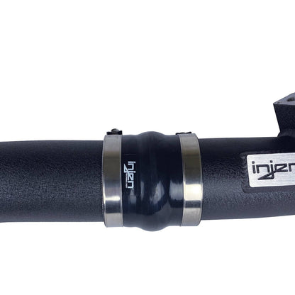 Injen charge pipe black installed