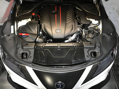 Injen charge pipe polished installed