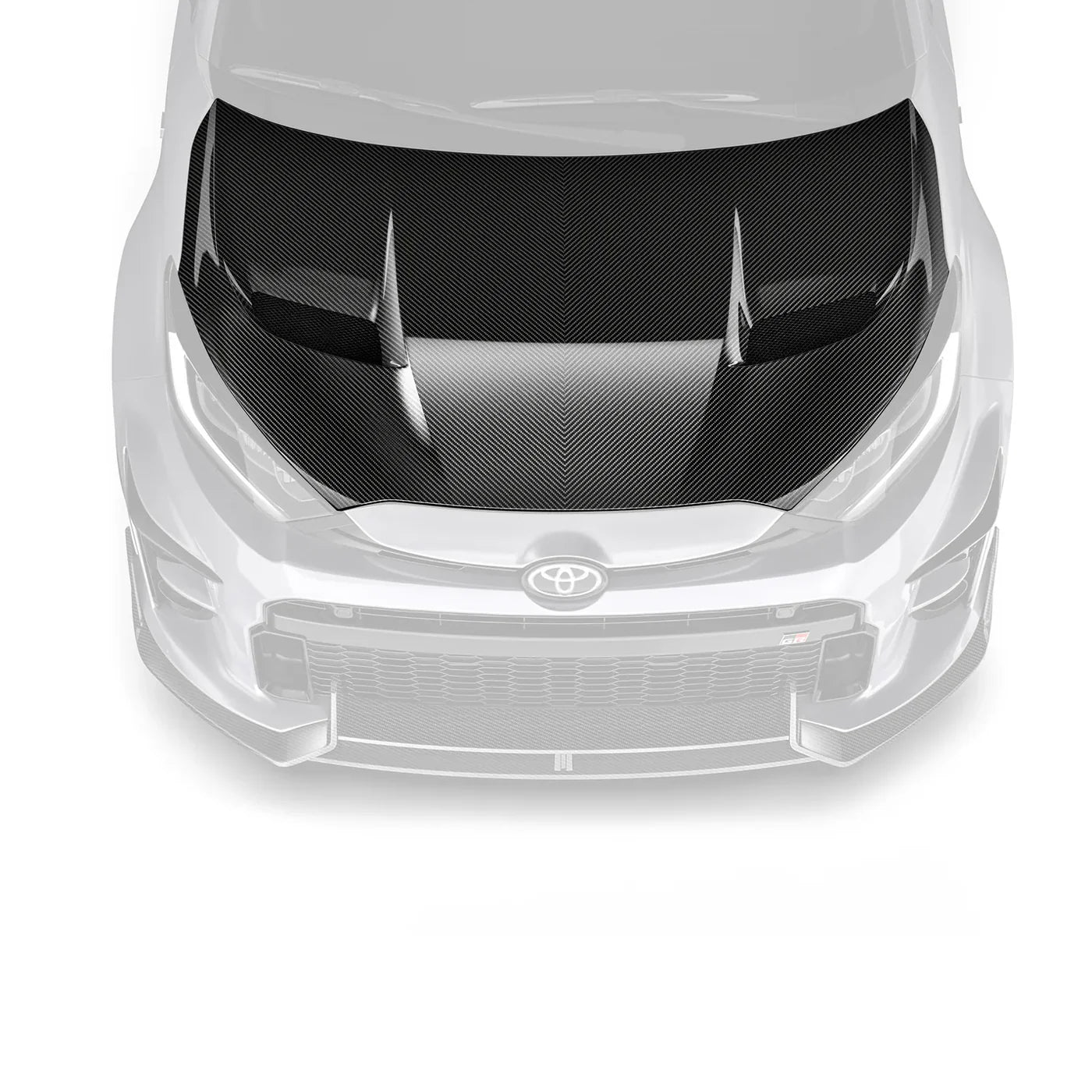 ADRO Prepreg Carbon Fiber Hood – Toyota GR Yaris (2020+)