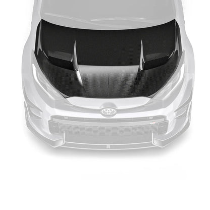 ADRO Prepreg Carbon Fiber Hood – Toyota GR Yaris (2020+)