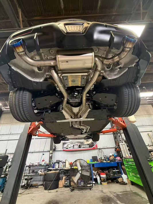 HKS Super Turbo Muffler for GR Supra A90 A91