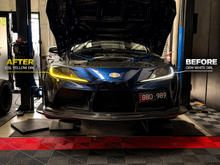 Toyota GR Supra CSL Yellow DRL Module (A90/A91) – Plug & Play OEM+ Upgrade