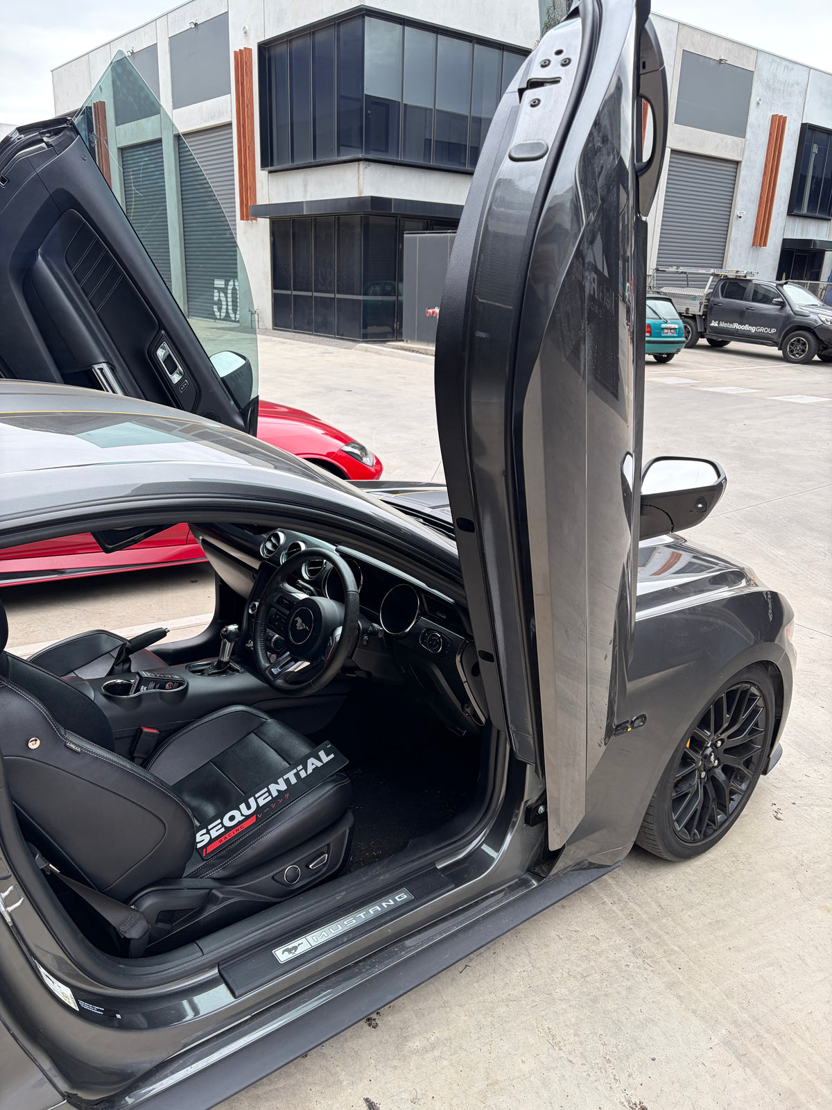 Vertical Doors Inc. Lambo Door Kit – Ford Mustang S550 2015–2023