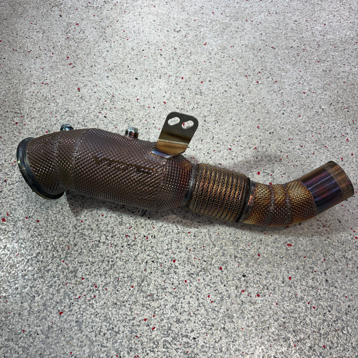 VRSF catted 200 cell downpipe for Toyota GR Supra A90/A91