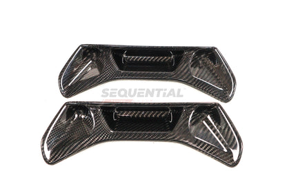 Seat chrome Delete Carbon Fibre Supra A90
