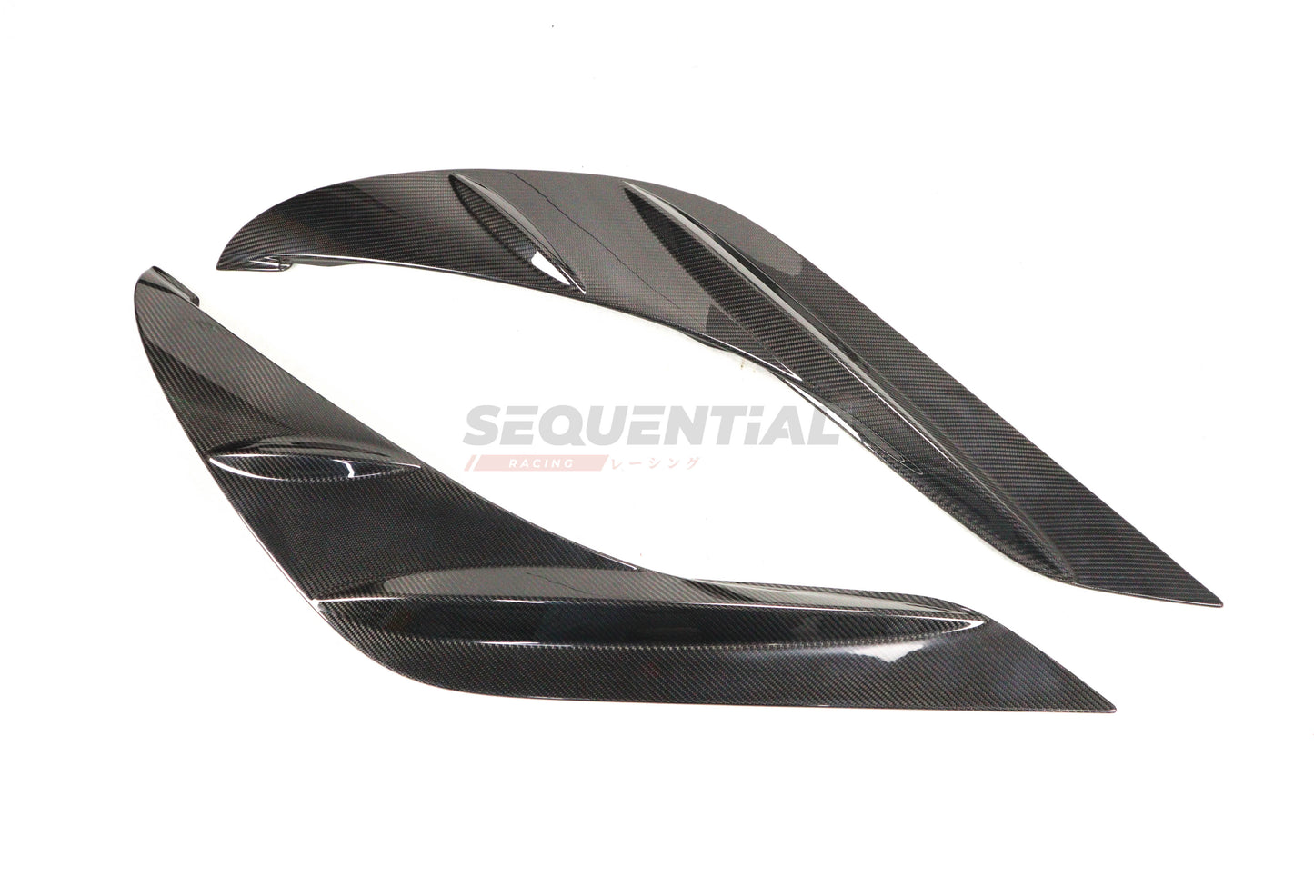 MK5 A90 A91 SUPRA DOOR PANEL GARNISH - TRD STYLE DRY CARBON FIBER