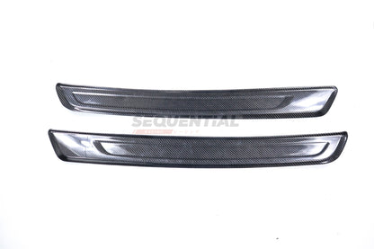 Dry Carbon Fiber Door Sills (2-Piece) for Toyota Supra