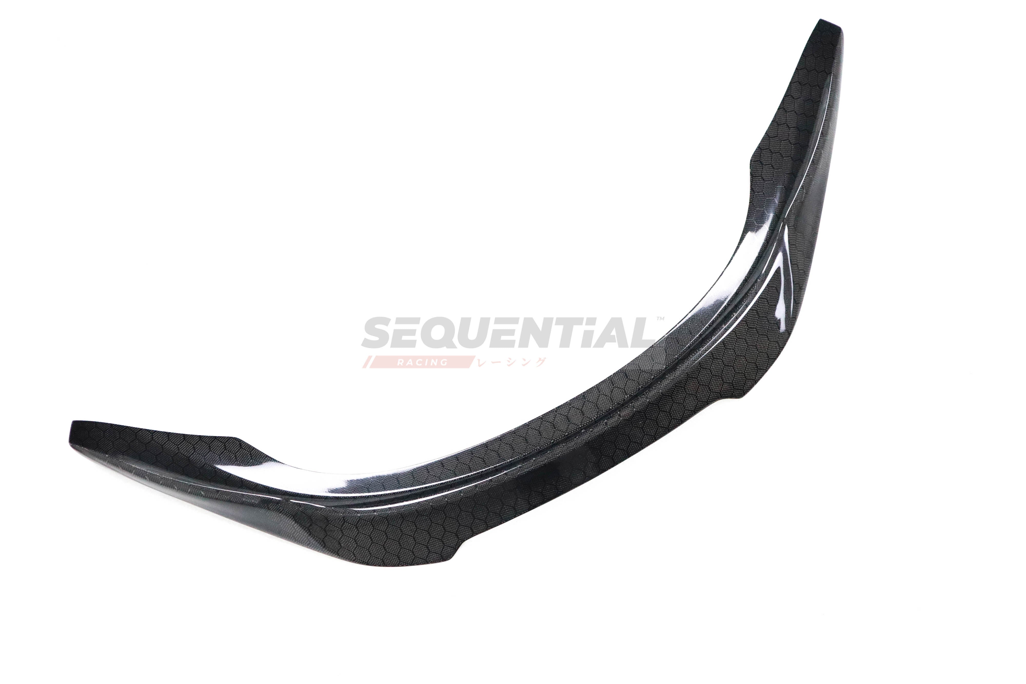 V STYLE TAIL REAR SPOILER HONEYCOMB CARBON GR SUPRA