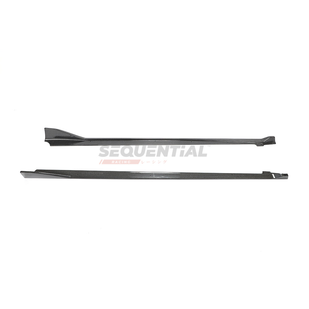 M'Z Speed Style Carbon Fiber Side Skirts for Toyota GR Supra A90/A91