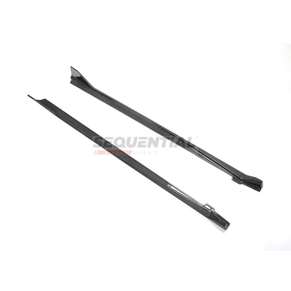M'Z Speed Style Carbon Fiber Side Skirts for Toyota GR Supra A90/A91