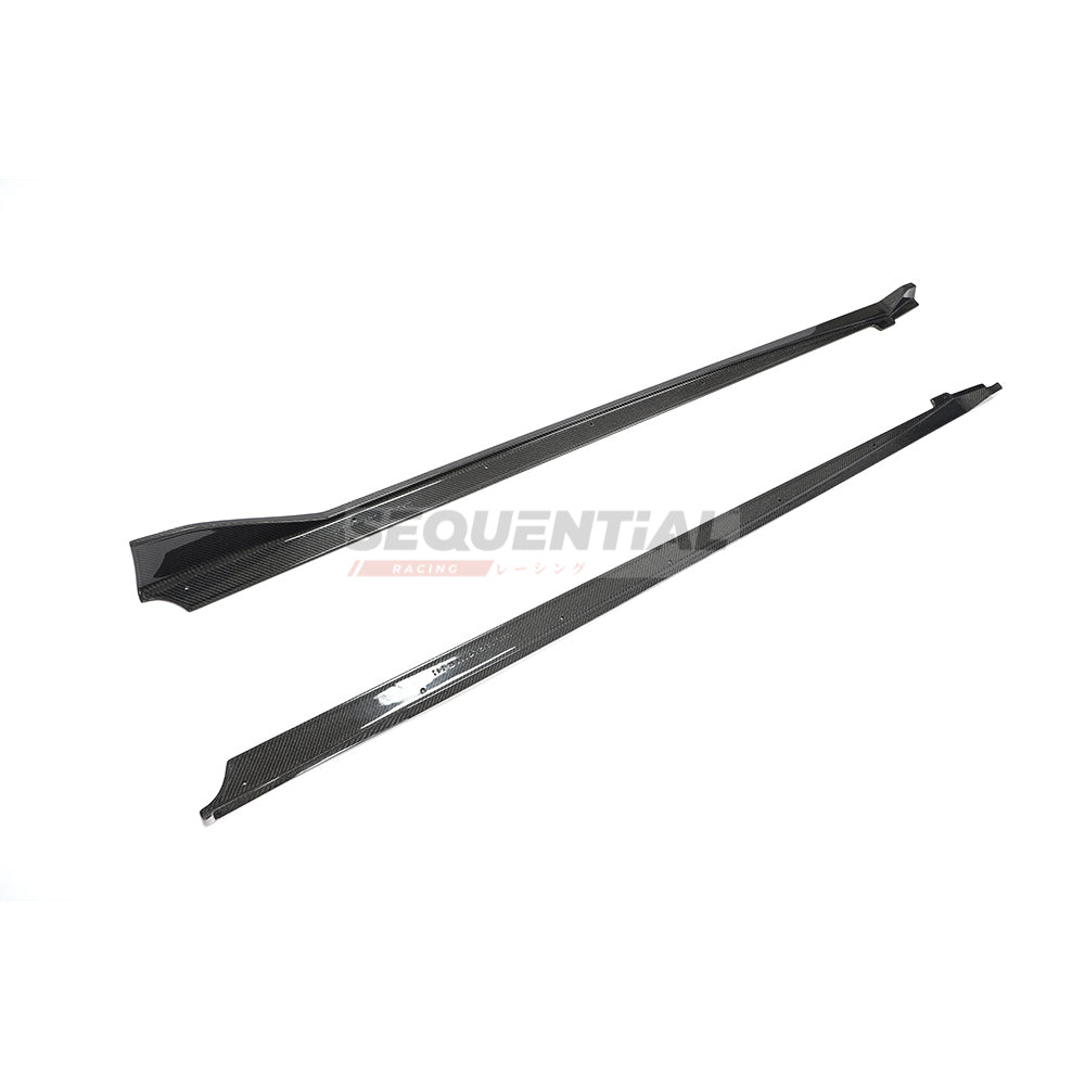 M'Z Speed Style Carbon Fiber Side Skirts for Toyota GR Supra A90/A91