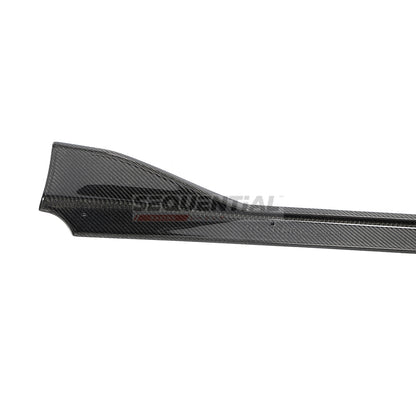 M'Z Speed Style Carbon Fiber Side Skirts for Toyota GR Supra A90/A91