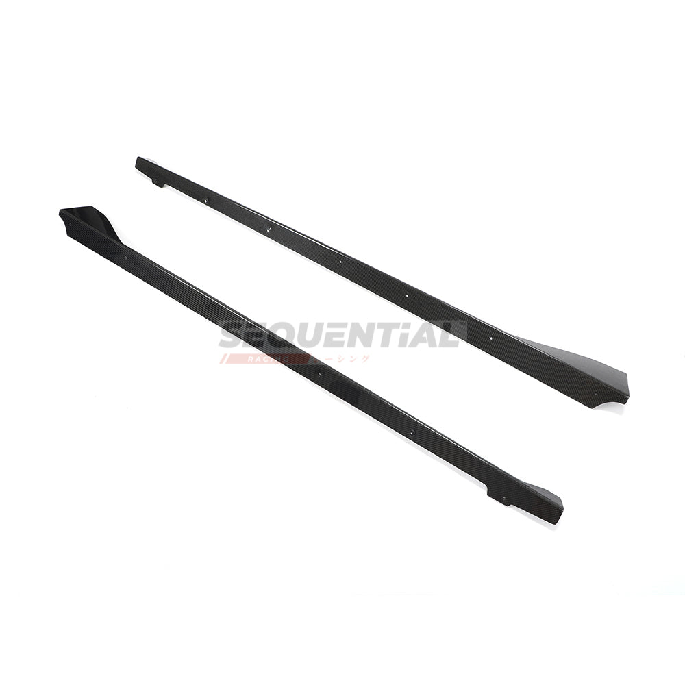 M'Z Speed Style Carbon Fiber Side Skirts for Toyota GR Supra A90/A91