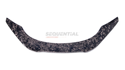 V Style Tail Wing Rear Spoiler in Forged Carbon for Toyota GR Supra