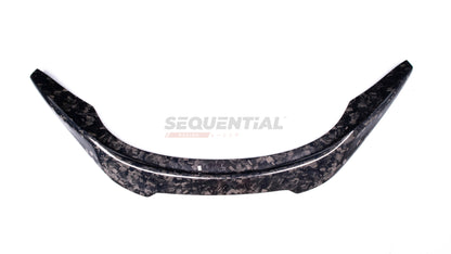 V Style Tail Wing Rear Spoiler in Forged Carbon for Toyota GR Supra
