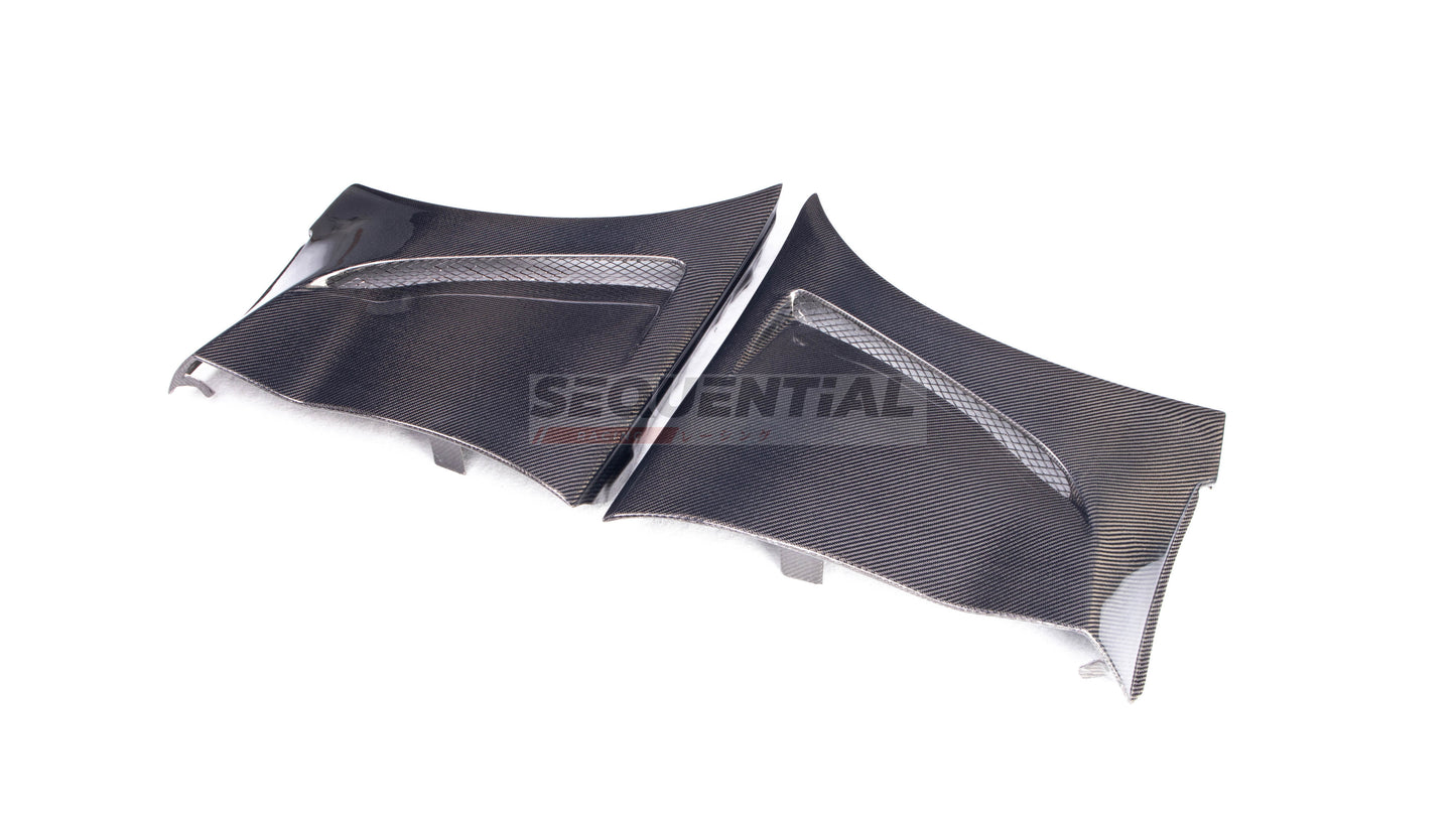 Artisan Style Carbon Aero Vent Front Fenders for Toyota GR Supra A90 A91