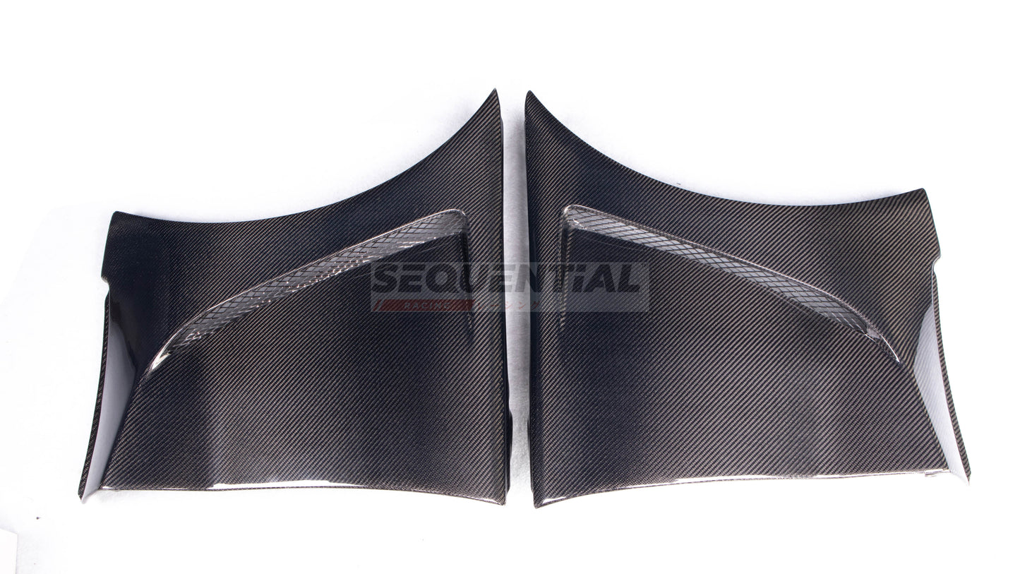 Artisan Style Carbon Aero Vent Front Fenders for Toyota GR Supra A90 A91