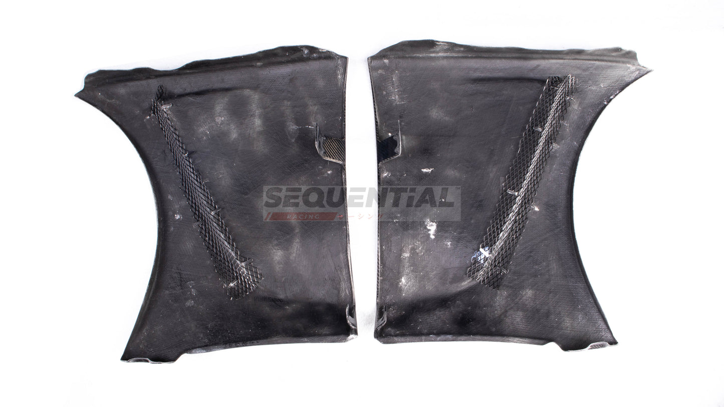 Artisan Style Carbon Aero Vent Front Fenders for Toyota GR Supra A90 A91