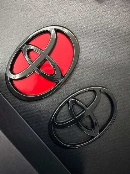 カラーマッチ トヨタ エンブレムバッジ（マット）GR MK5 スープラ用（フロントとリア）