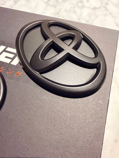 カラーマッチ トヨタ エンブレムバッジ（マット）GR MK5 スープラ用（フロントとリア）