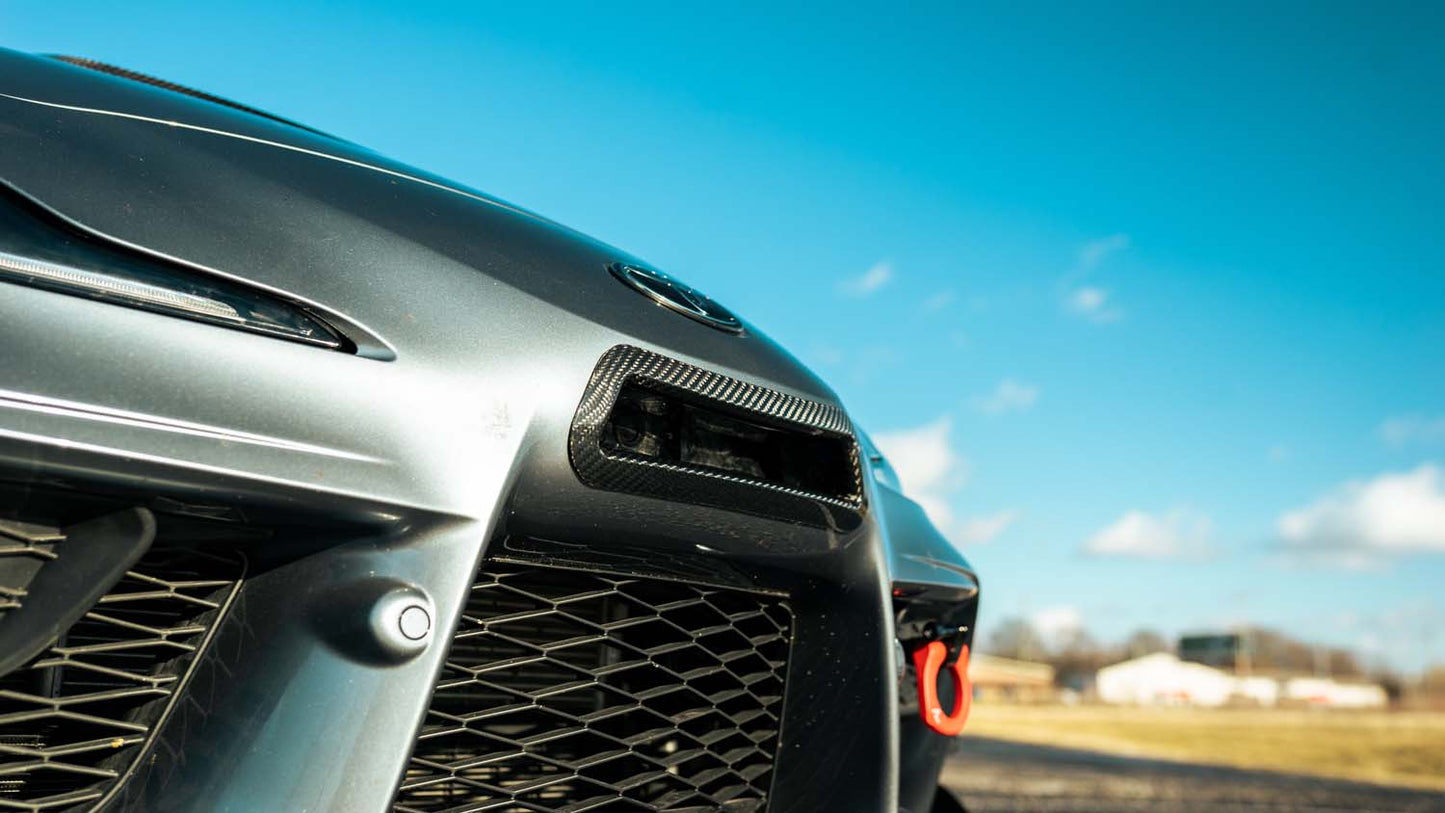 A90 Supra Carbon Intake Duct -  Track Cooling Focused