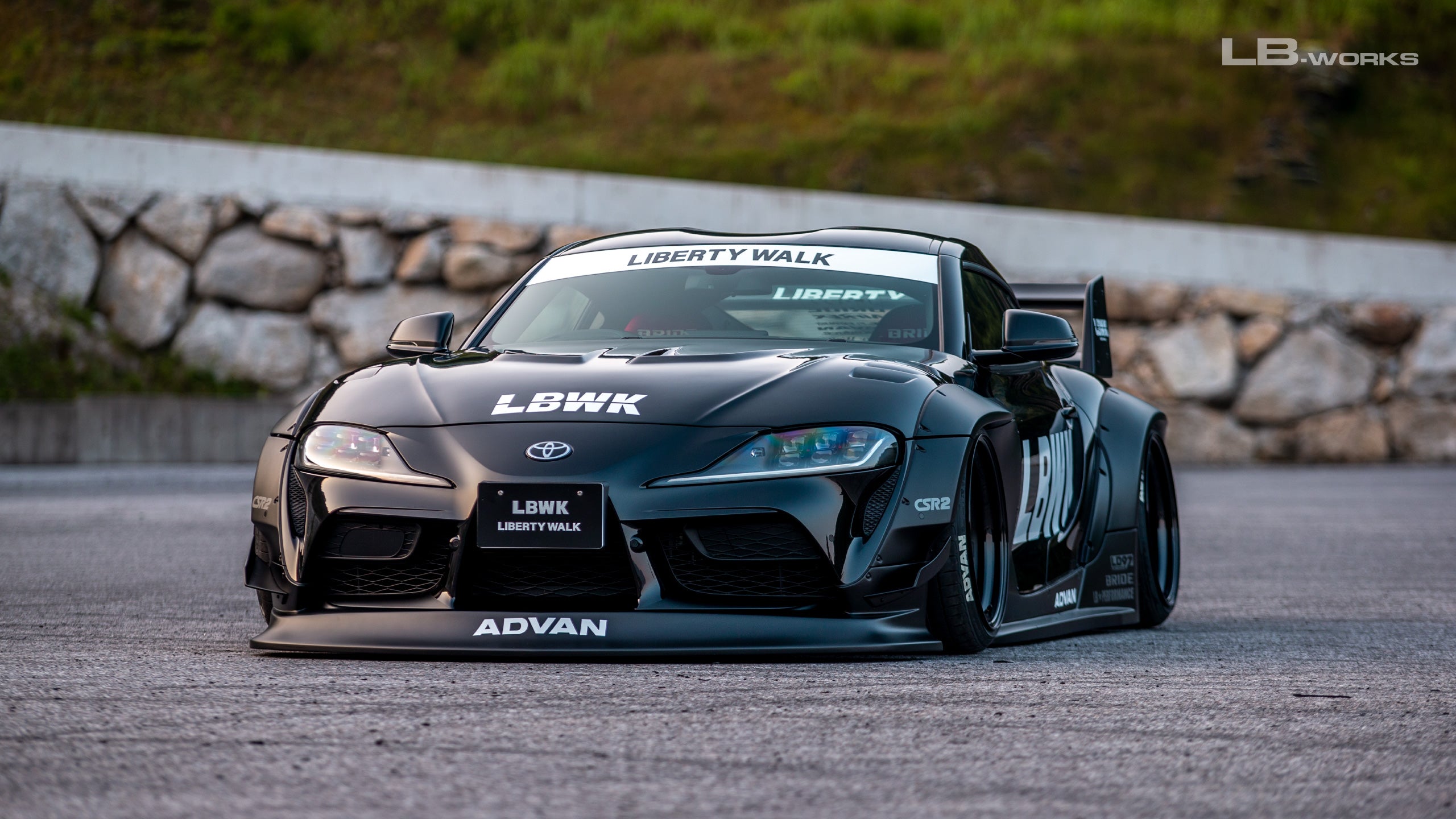 Artisan Inspired Carbon Fiber Vented Hood for Toyota GR Supra A90 A91